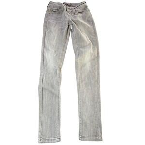 Levis 535 Super Skinny Jeans‎ Gray Denim Casual Everyday W25 L30